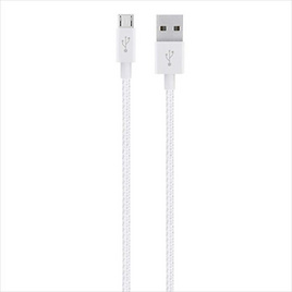 Belkin Cable Metallic Micro-USB Sync and Charge Braided Cable 1.2 M  - Belkin, กลูเทนฟรี