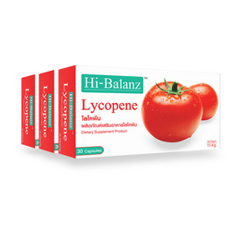 Hi-Balanz Lycopene 30 แคปซูล แพ็ค 3 - Hi-Balanz, Dry Grocery