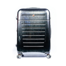 Swiss Gear กระเป๋าเดินทางไฟเบอร์ล้อลาก รุ่น KW091 Size 24 นิ้ว - Swiss gear, Books