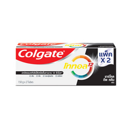 คอลเกต ยาสีฟัน โททอลชาโคลดีพคลีน 150 กรัม (แพ็กคู่) - Colgate
