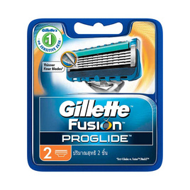 ยิลเลตต์ ฟิวชั่น โปรไกลด์ ใบมีดโกนหนวด แพ็ค 2 - Gillette
