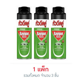 ไบกอนเขียว 300 มล. (แพ็ก 3 ชิ้น) - Baygon, Health & Beauty