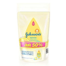 จอห์นสัน ครีมอาบน้ำ ท็อปทูโท 400 มล. x3 ถุงเติม - Johnson's